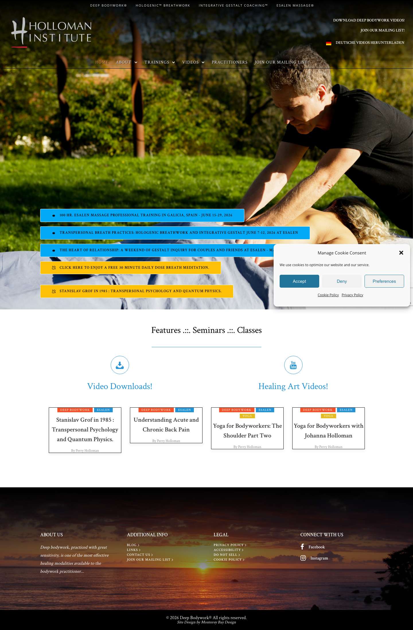 The Healing Art of Deep Bodywork - Full Screenshot