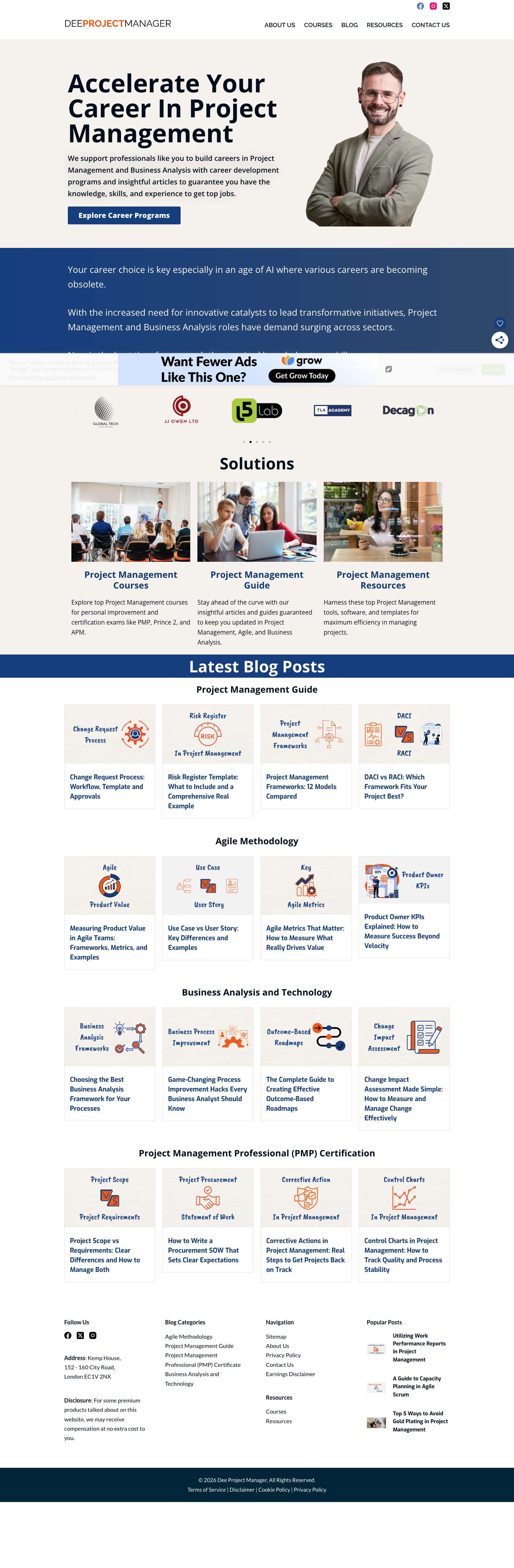 Dee Project Manager - Full Screenshot