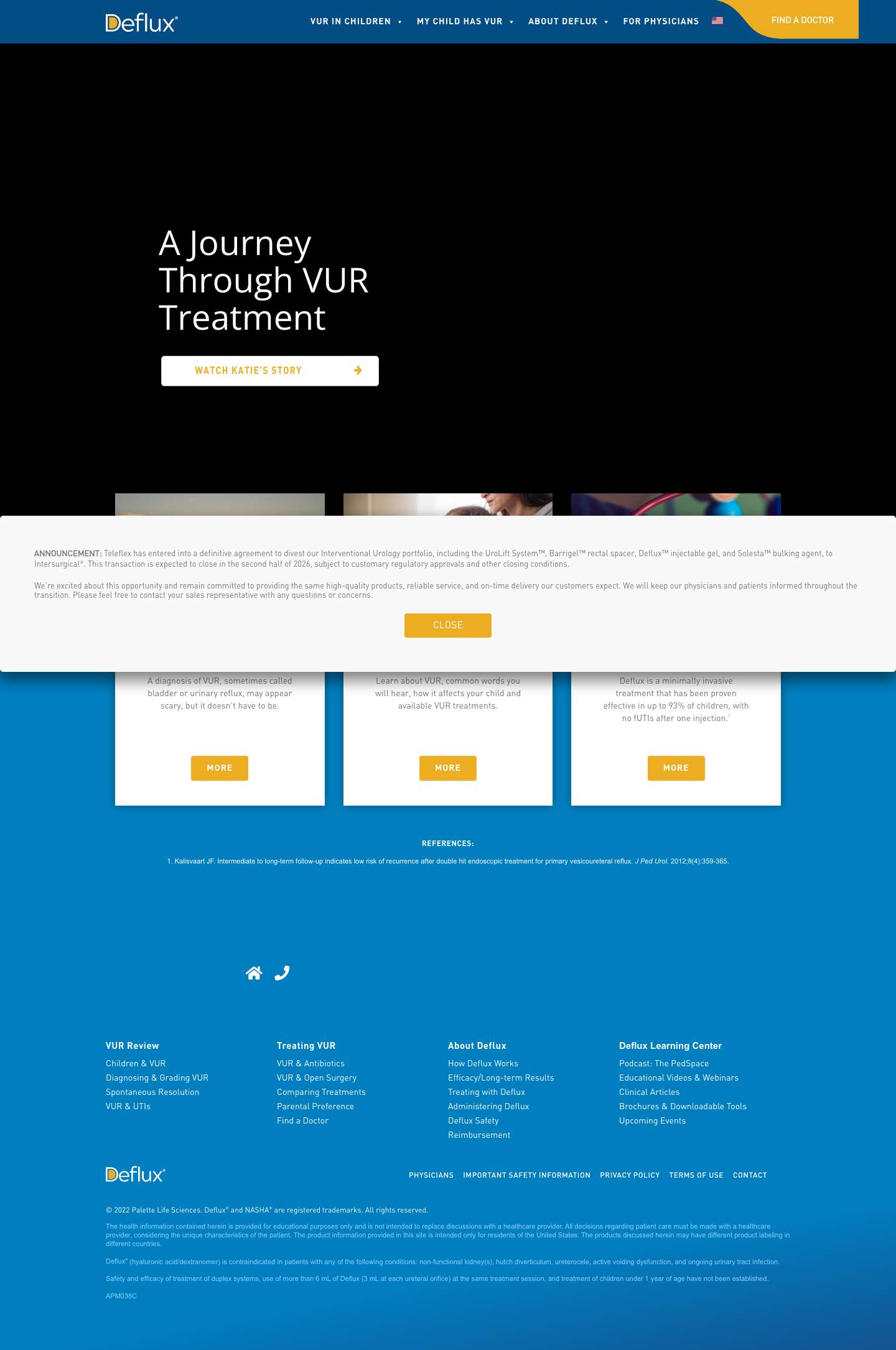 Deflux Injection Treatment for VUR - Full Screenshot