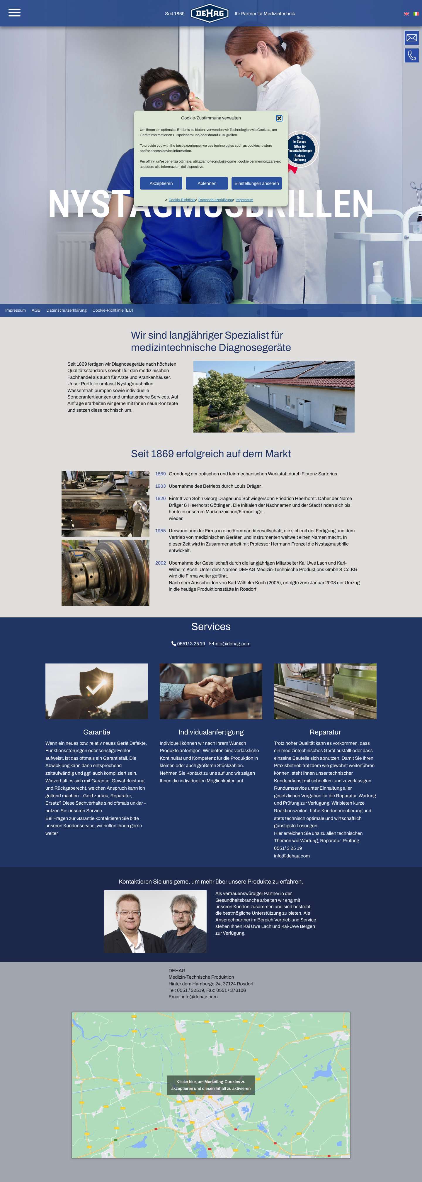 DEHAG - Full Screenshot