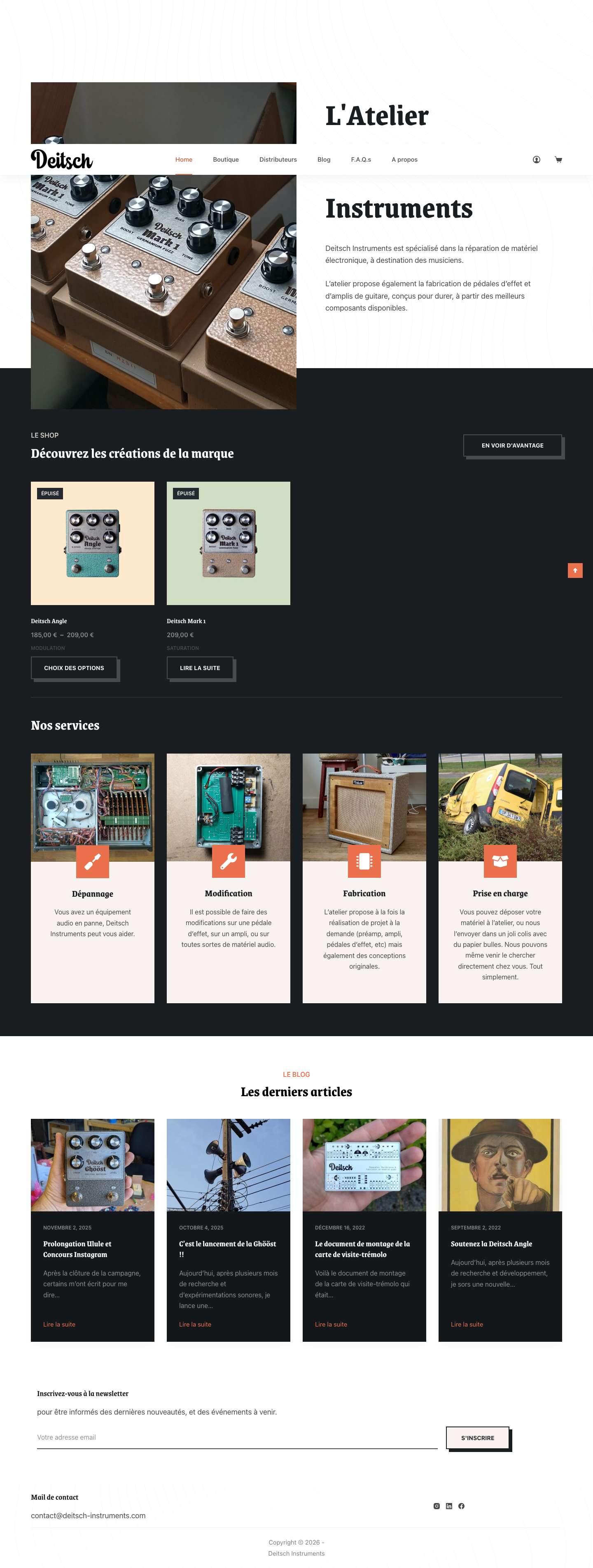 Deitsch Instruments - Full Screenshot
