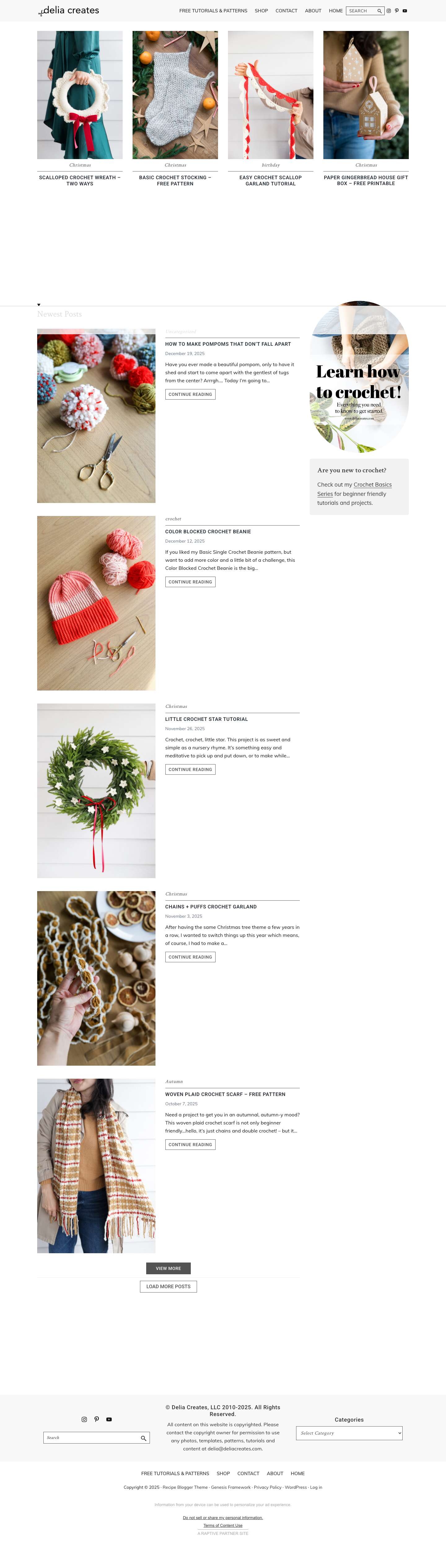 delia creates - Full Screenshot