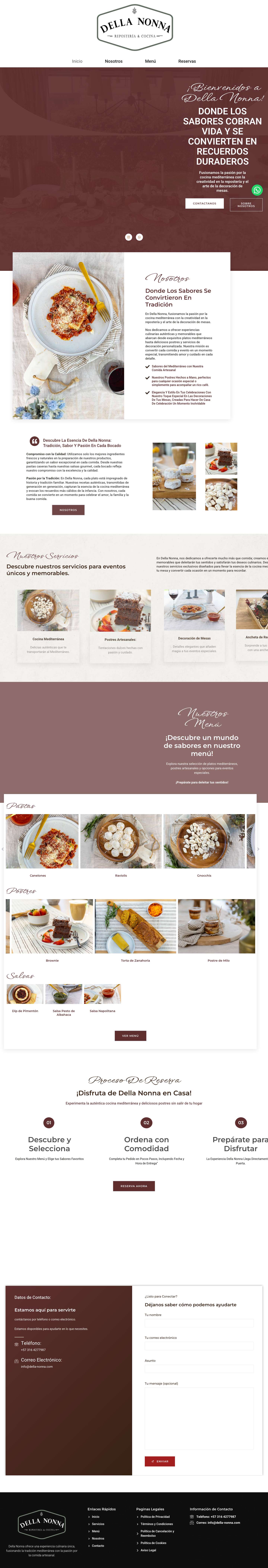 Inicio - Della NonnaJoinchat - Full Screenshot
