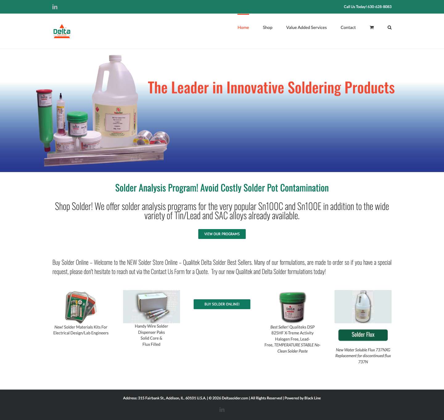 Home - Qualitek Delta Solder Qualitek Delta Solder - Full Screenshot