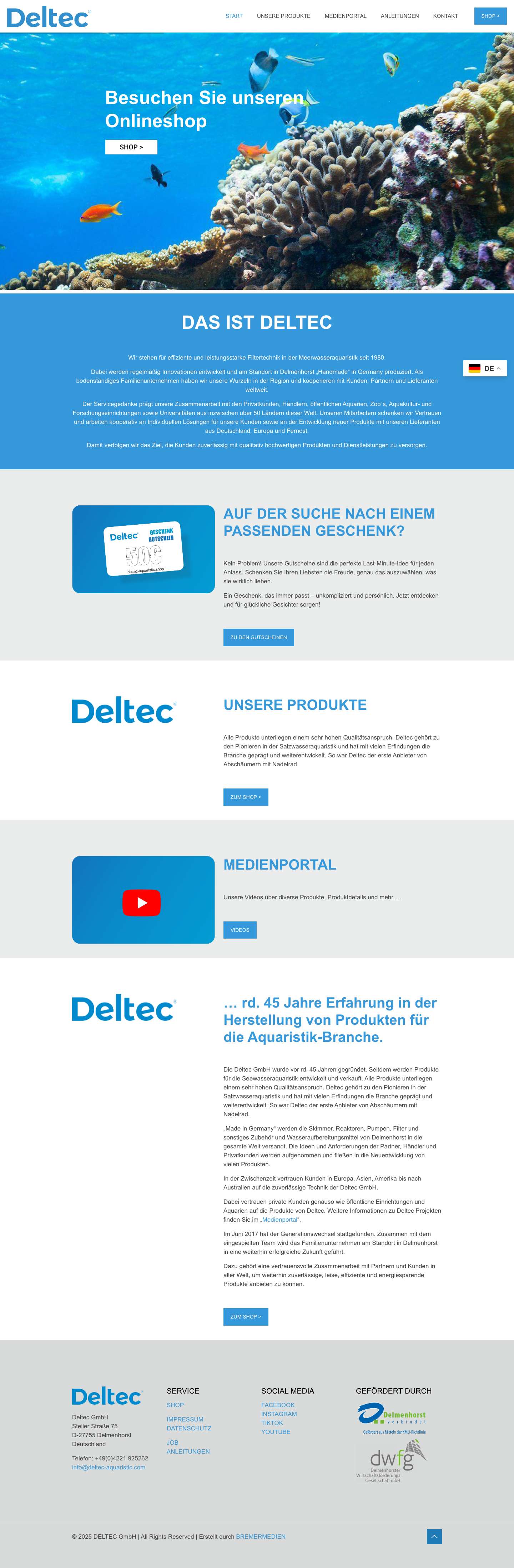 DELTEC - Full Screenshot