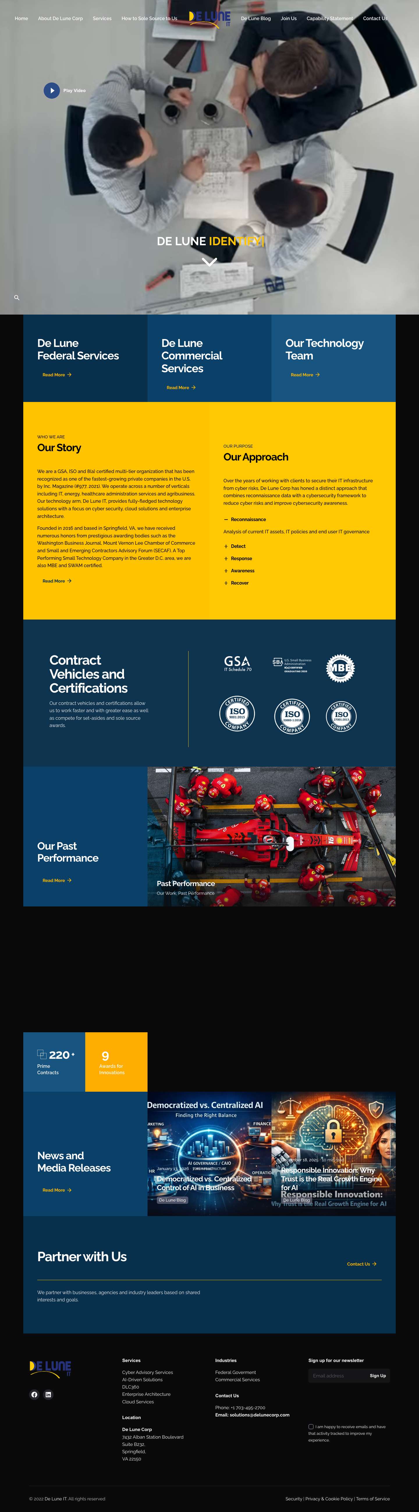 De Lune Home - De Lune IT - Full Screenshot