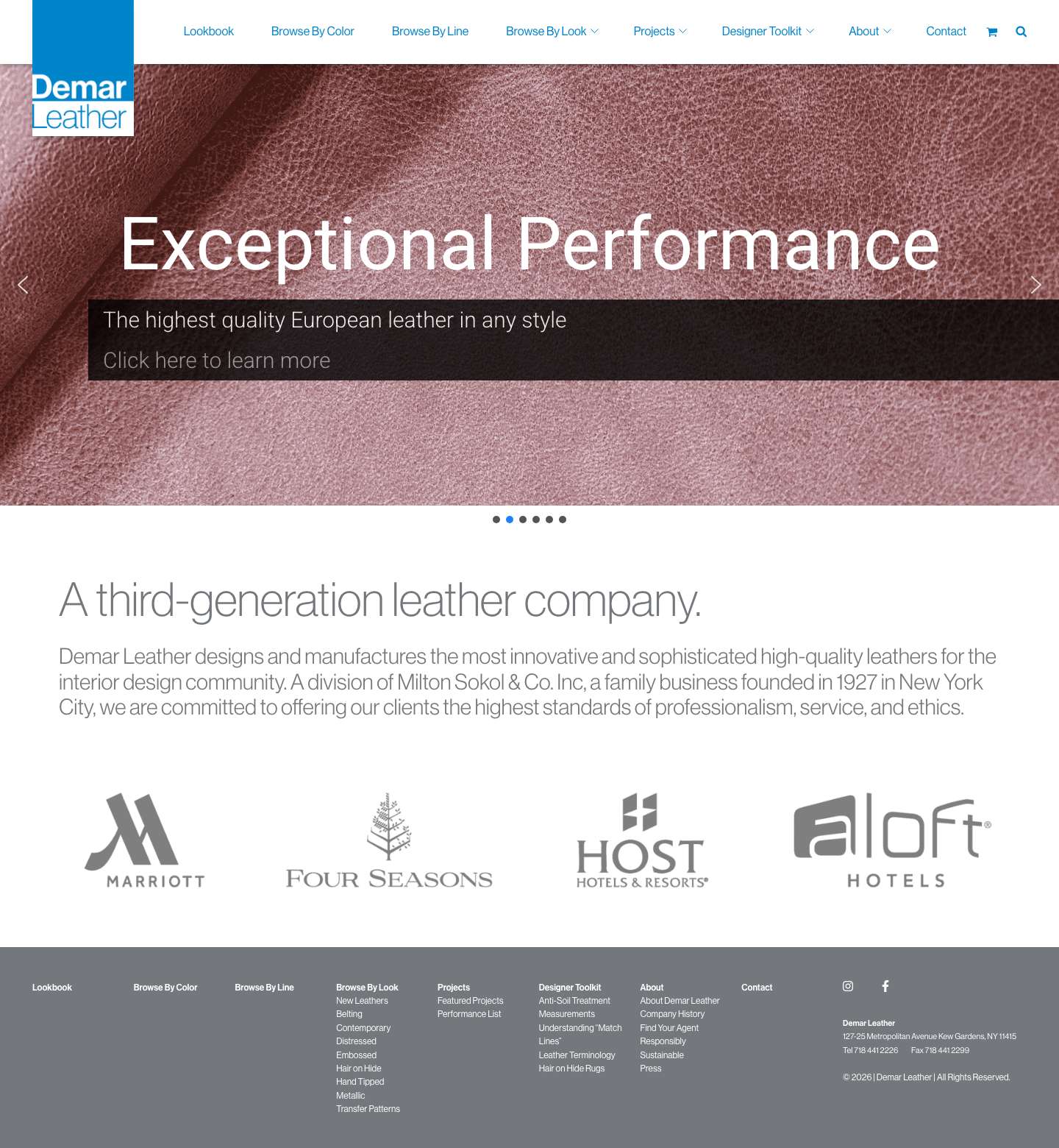 Demar Leather - Full Screenshot