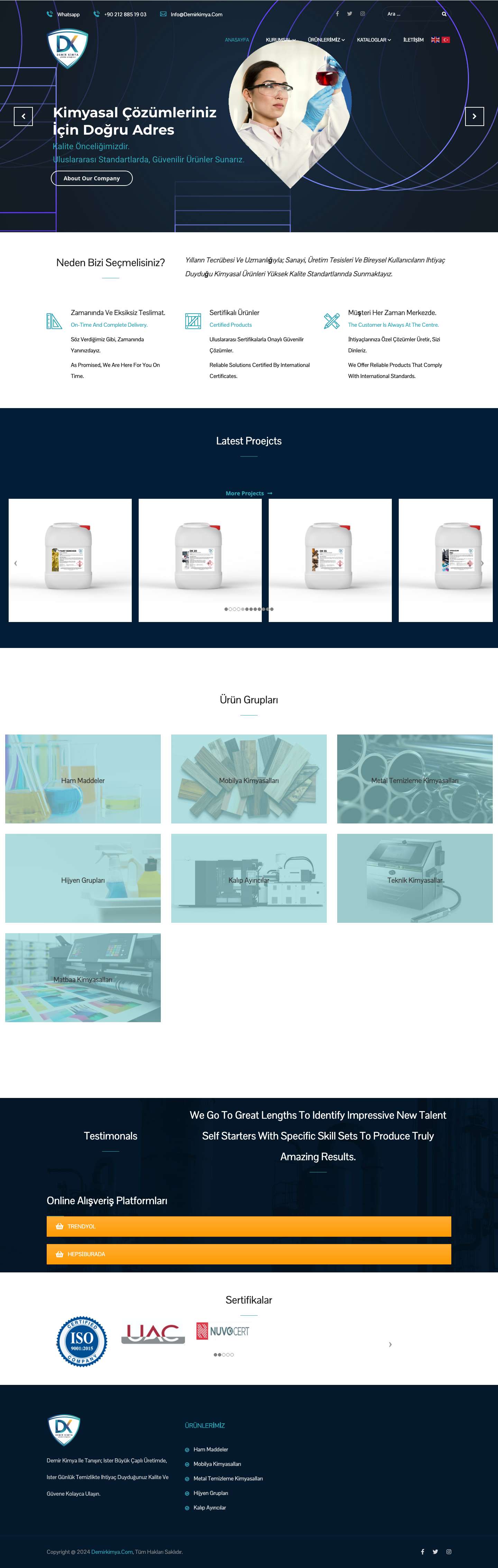 Demir Kimya - Full Screenshot