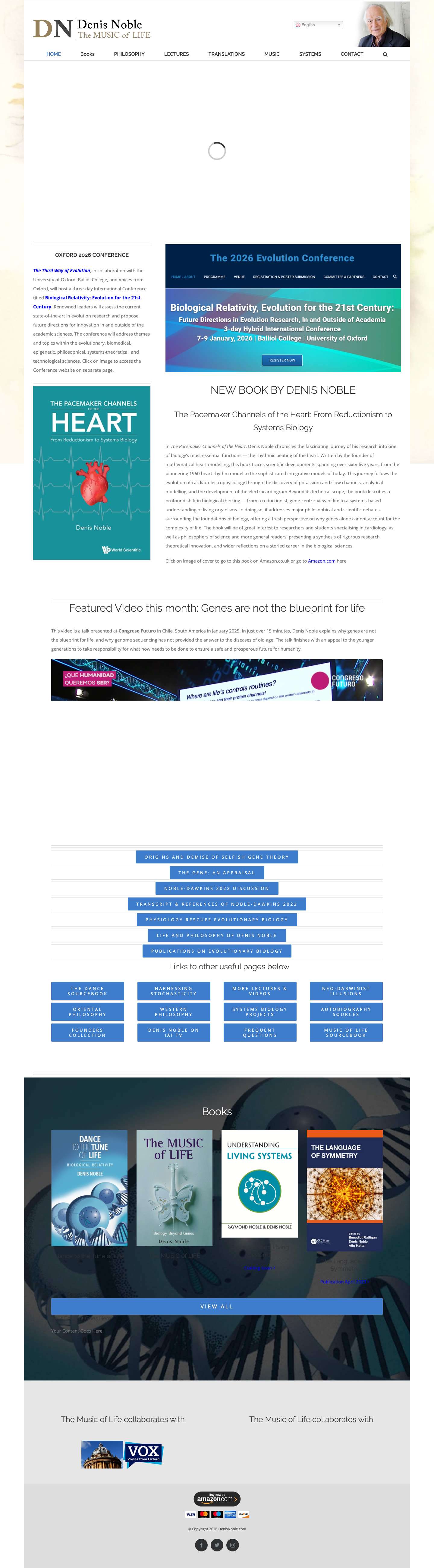 Denis Noble – The Music of Life - Full Screenshot