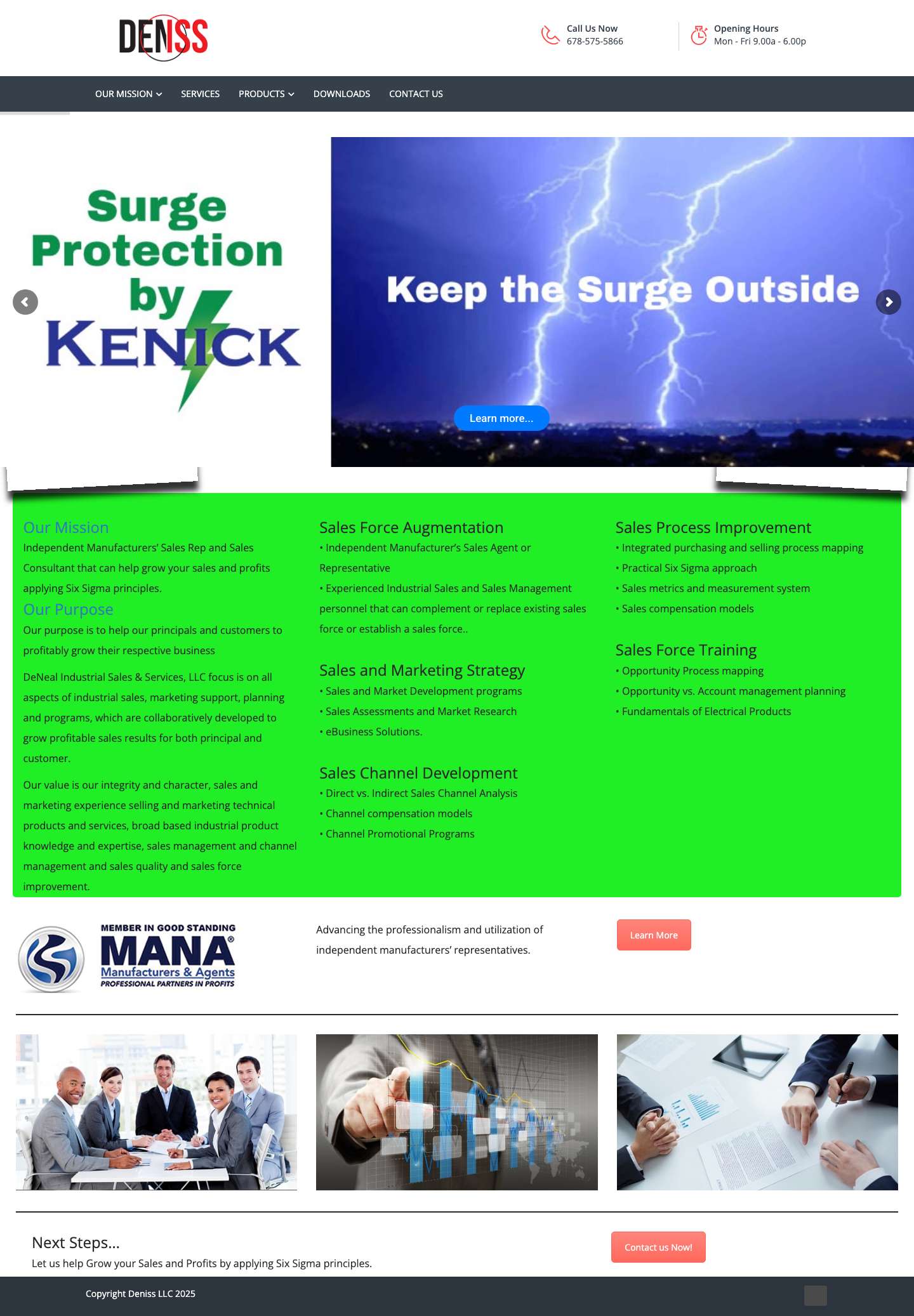 Home Page - Full Screenshot