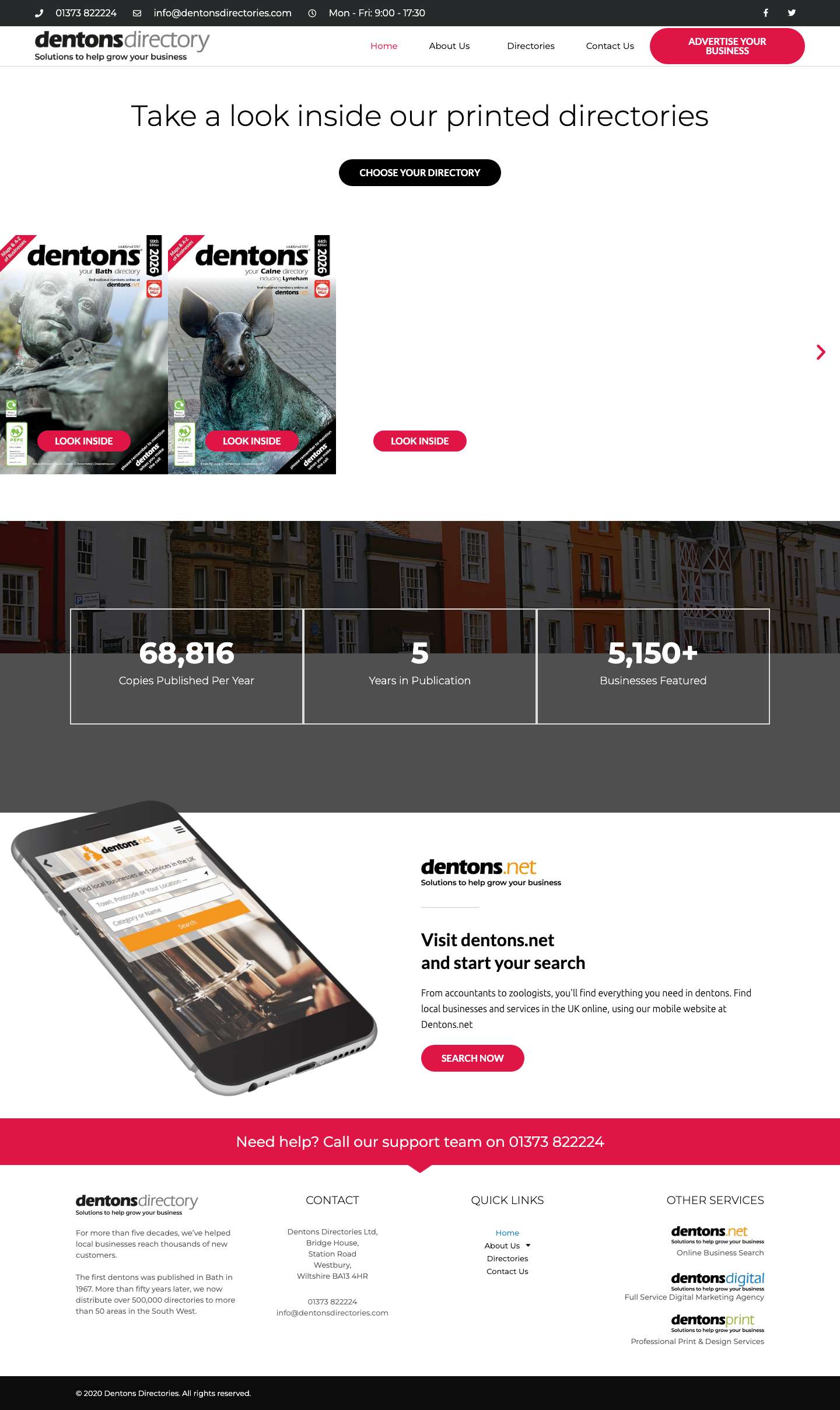 Home - Dentons Directories - Full Screenshot