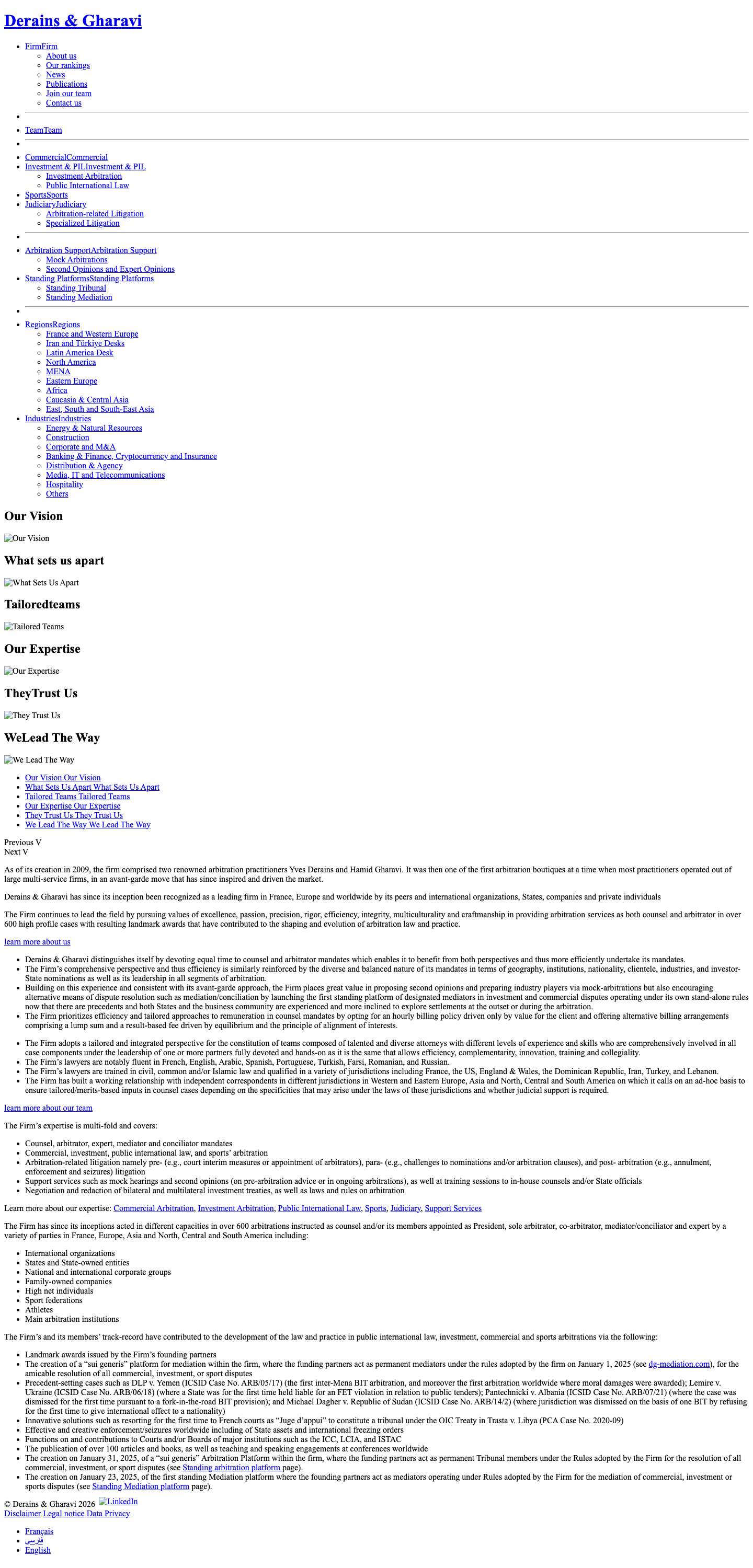 Derains & Gharavi - Full Screenshot