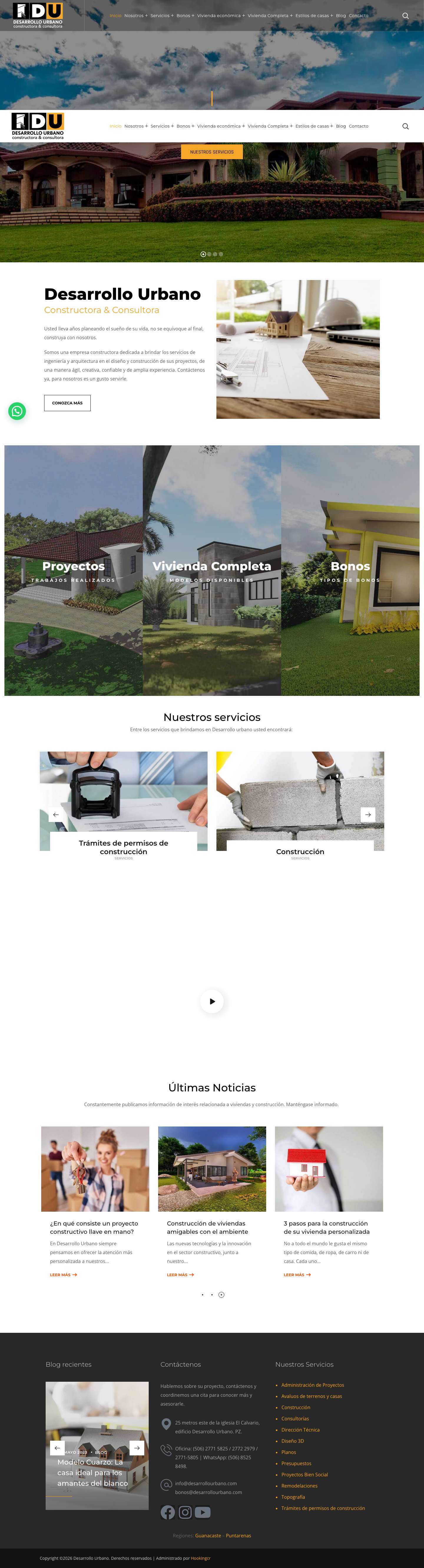 Ingeniería y Arquitectura en Costa Rica - Empresas ConstructorasJoinchat - Full Screenshot