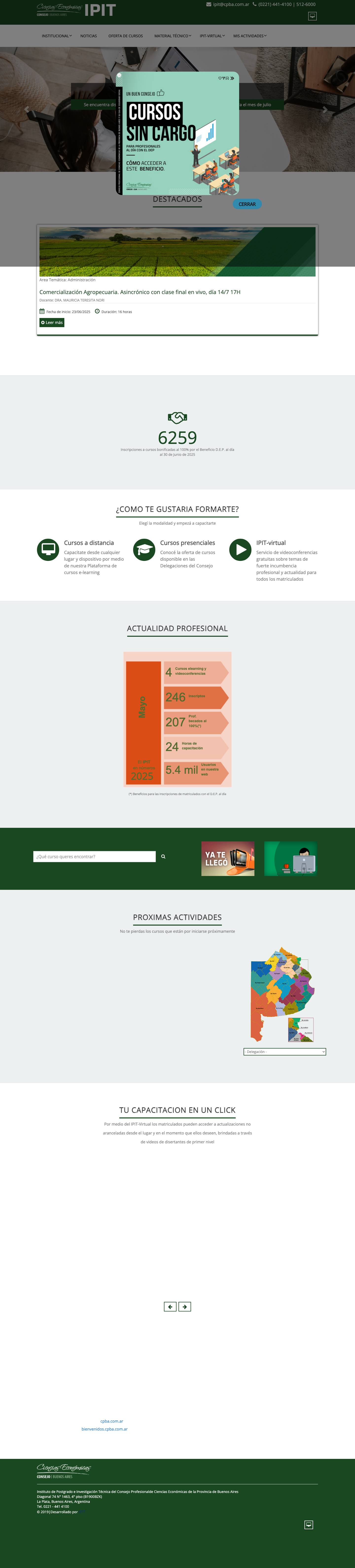 Instituto de Postgrado e Investigación Técnica - Full Screenshot