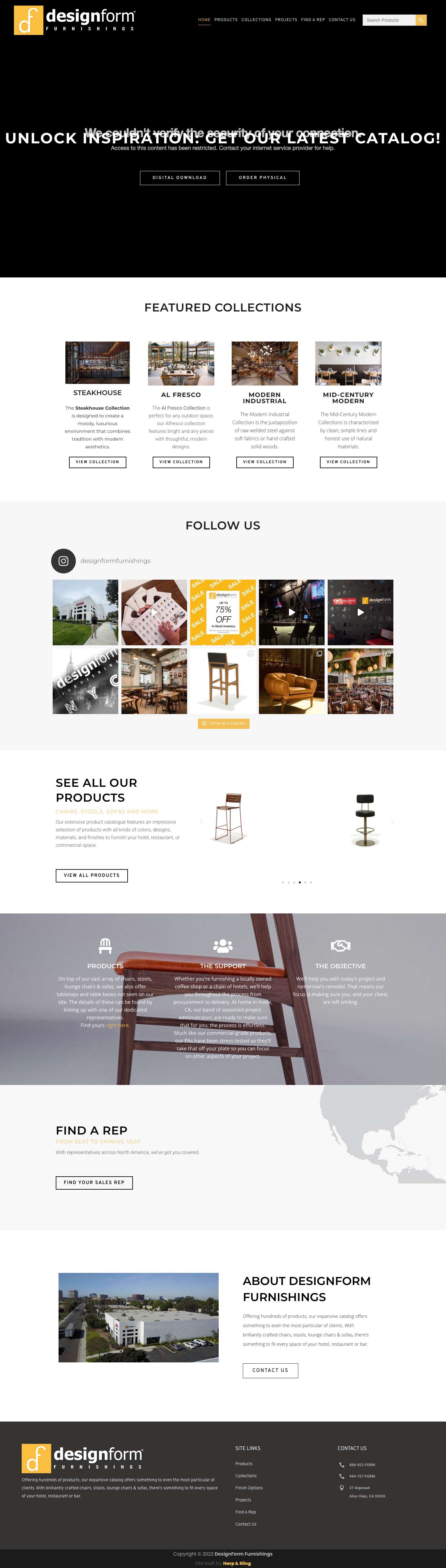 DesignForm Furnishings - Full Screenshot