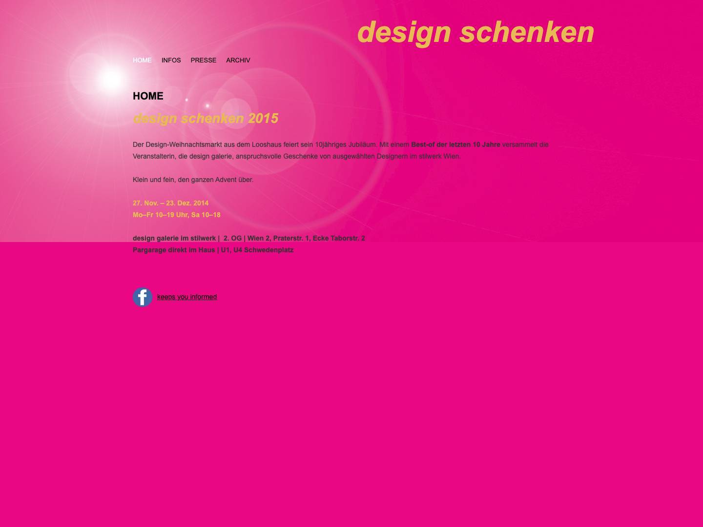 design schenken - Full Screenshot