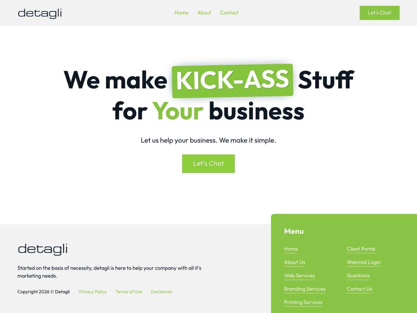 Detagli - Full Screenshot