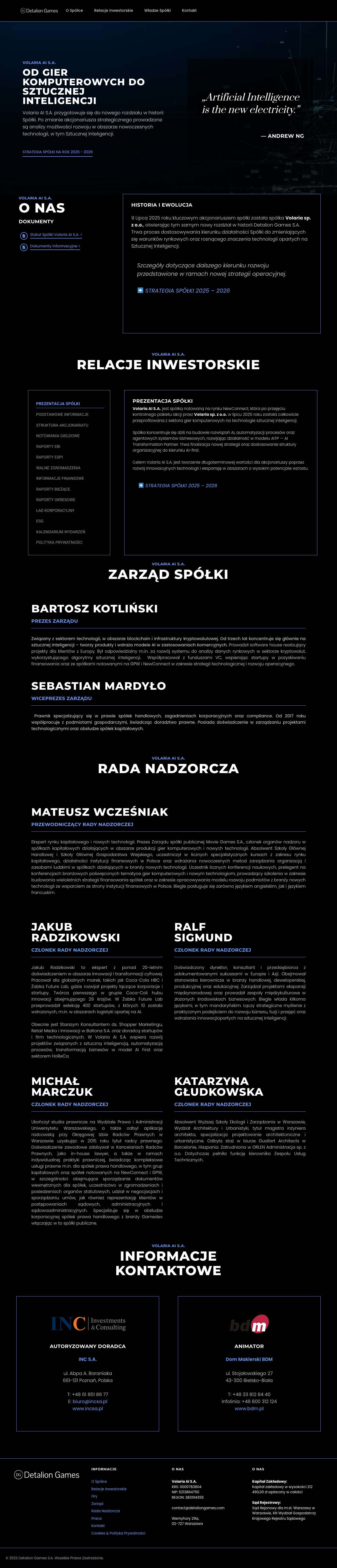 Detalion Games – IR - Full Screenshot