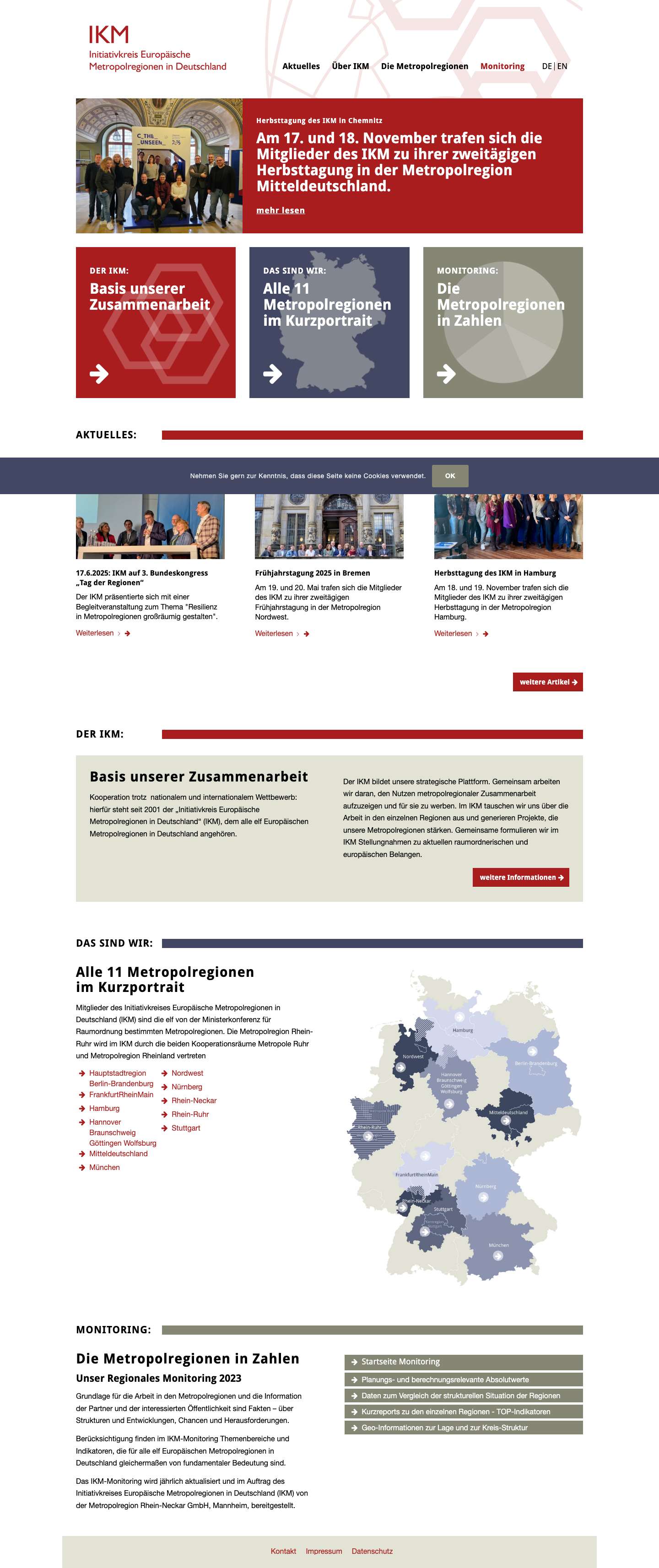 Startseite | IKMNach oben scrollen - Full Screenshot