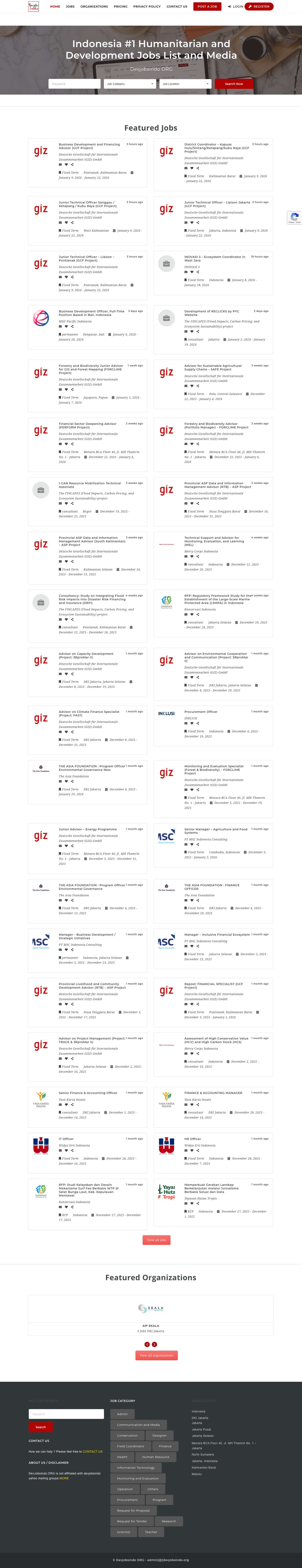 Devjobs Indonesia - Devjobsindo ORG - Full Screenshot