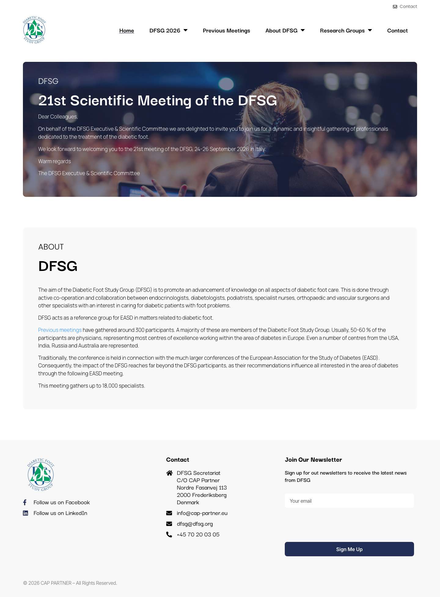 Home - DFSG - Full Screenshot