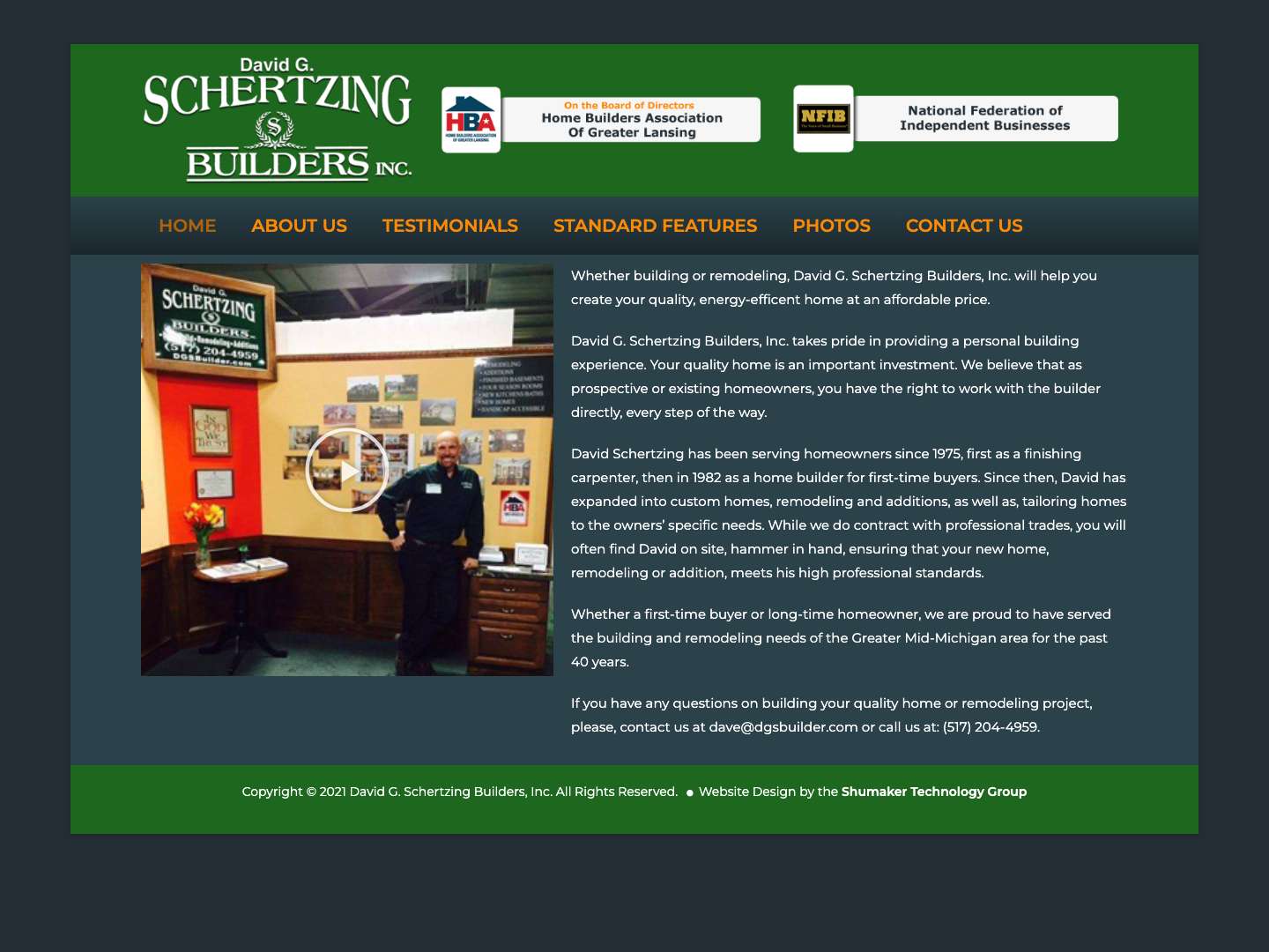 DGS Builders, Inc. – We Help You Create Your Quality, Energy-Efficent Home at an Affordable Price. - Full Screenshot