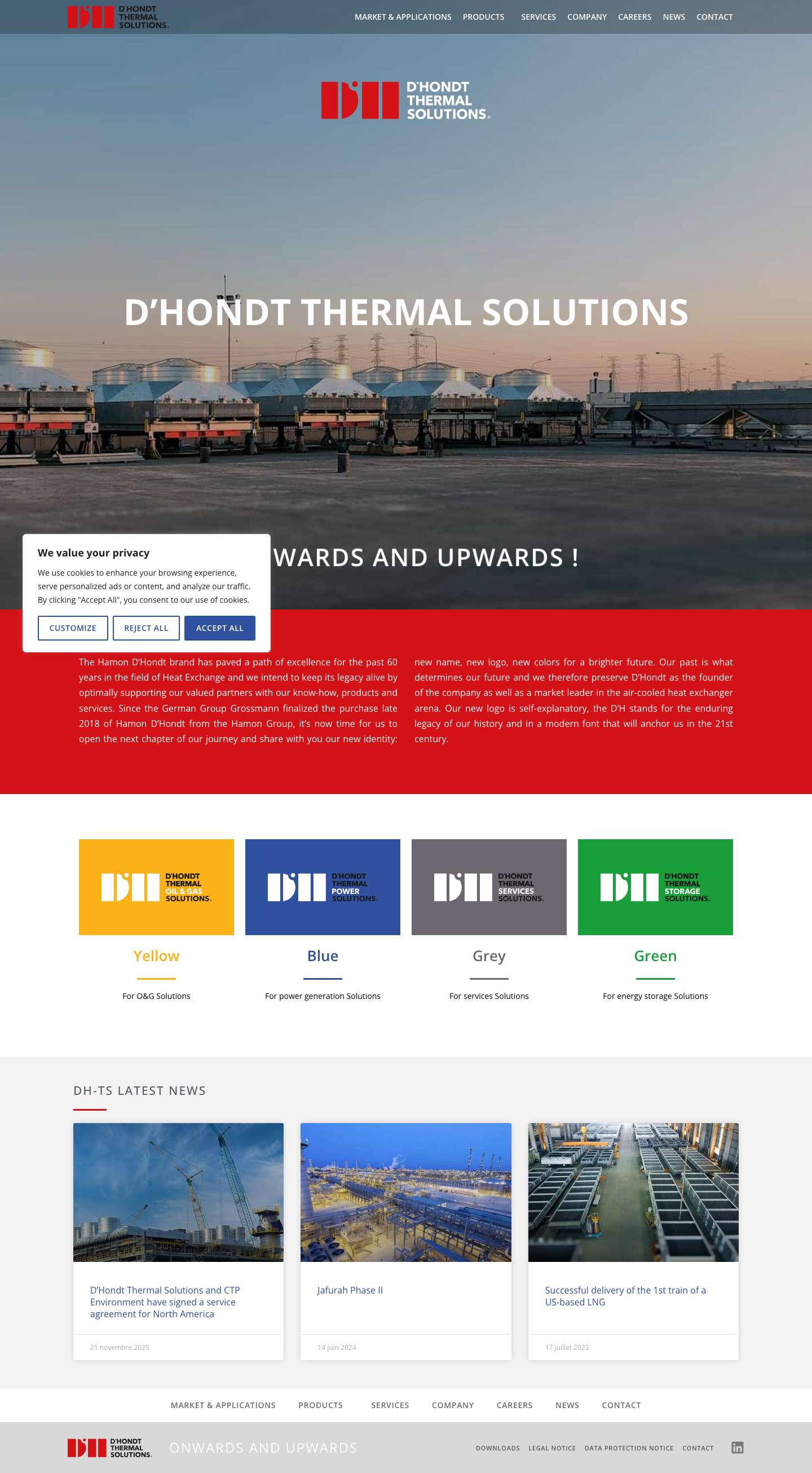D'Hondt Thermal Solutions - DH-TS - Full Screenshot