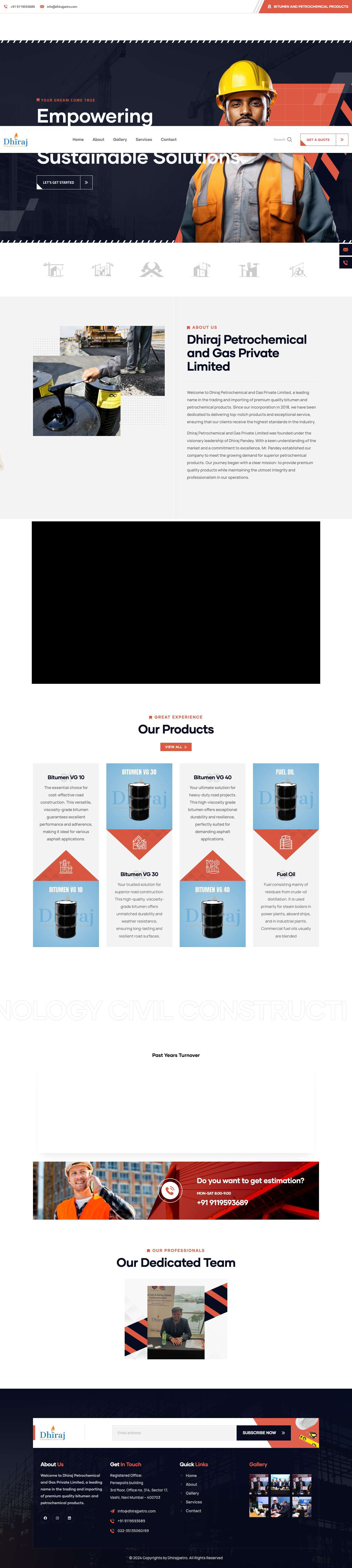 dhirajpetro.com - Full Screenshot