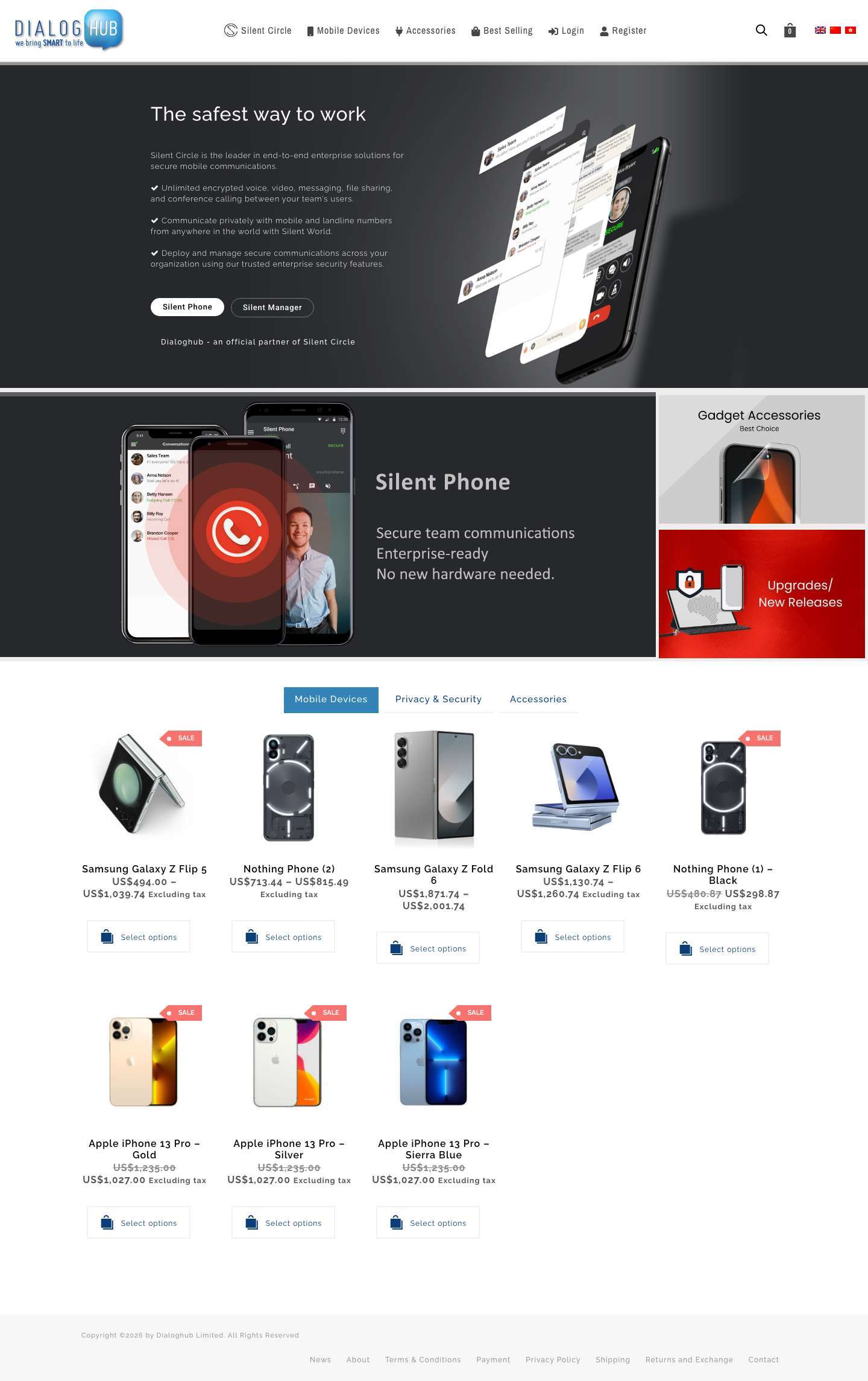 Home - Dialoghub - Full Screenshot