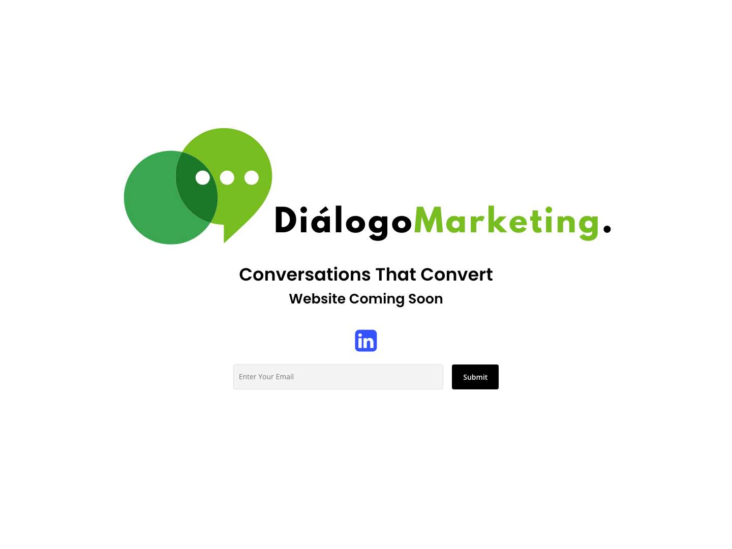 DIALOGO MARKETING – Turning conversation into conversion - Full Screenshot