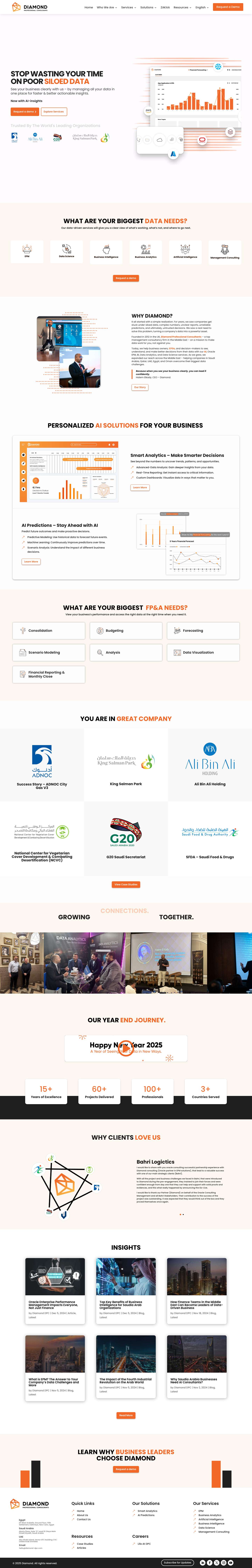 Diamond - Make Smart Data-Driven Decisions For Your Business - Full Screenshot