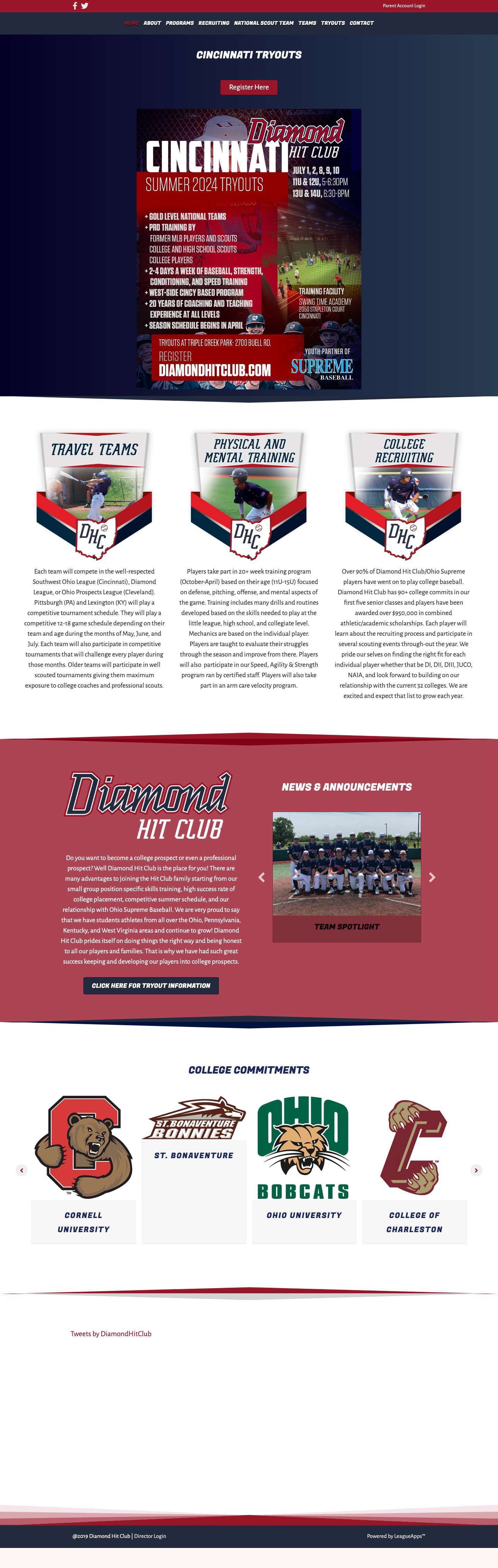 Home - Diamond Hit Club - Full Screenshot