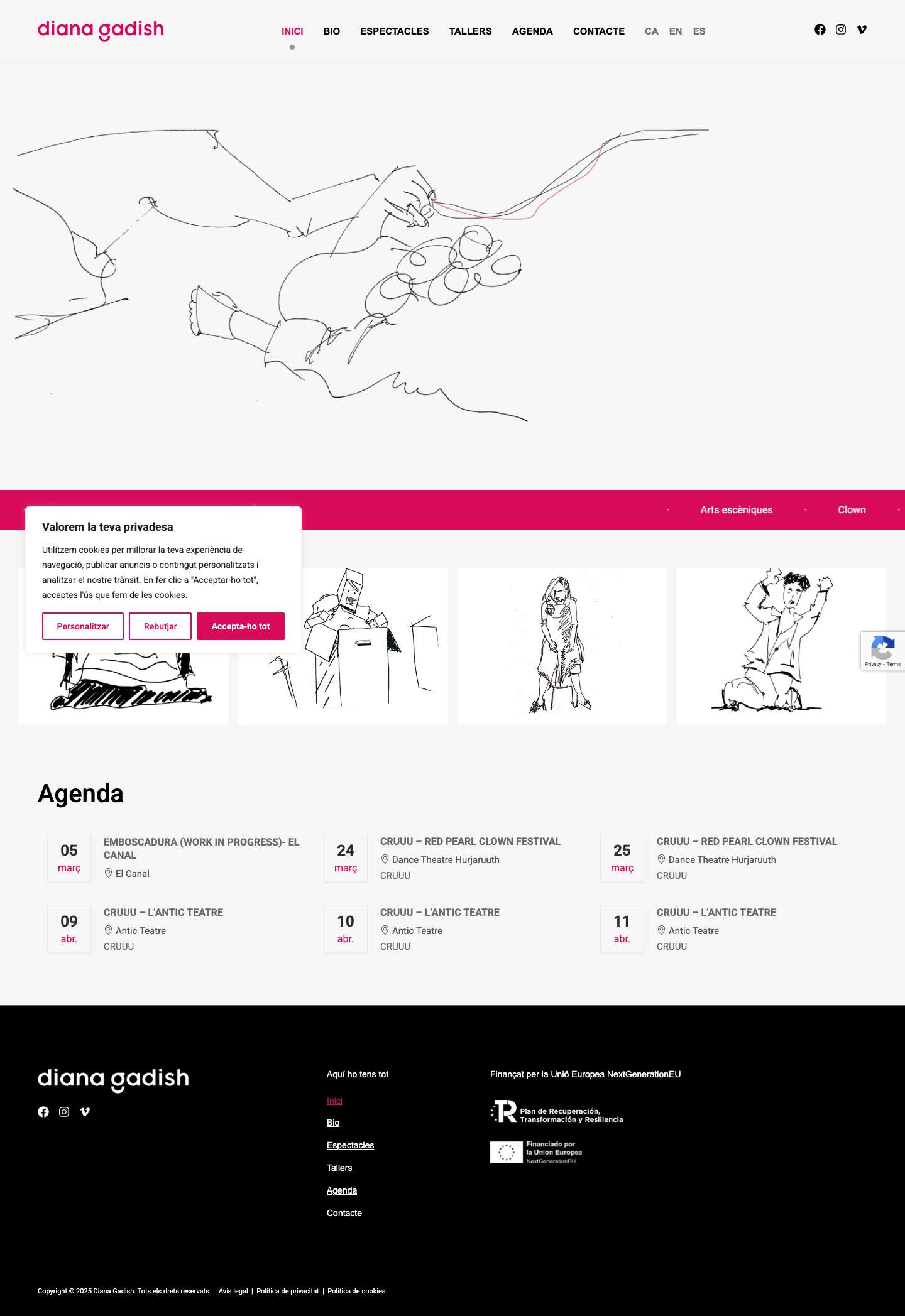 Diana Gadish – Diana Gadish - Full Screenshot