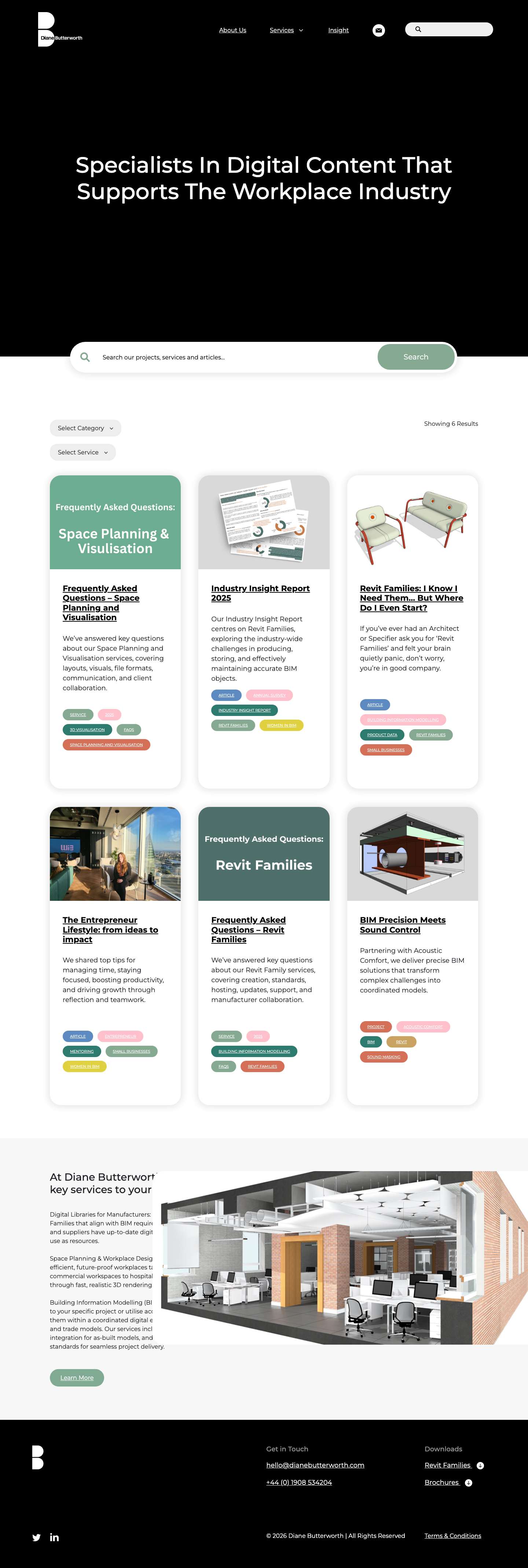 Home - Diane Butterworth - Full Screenshot