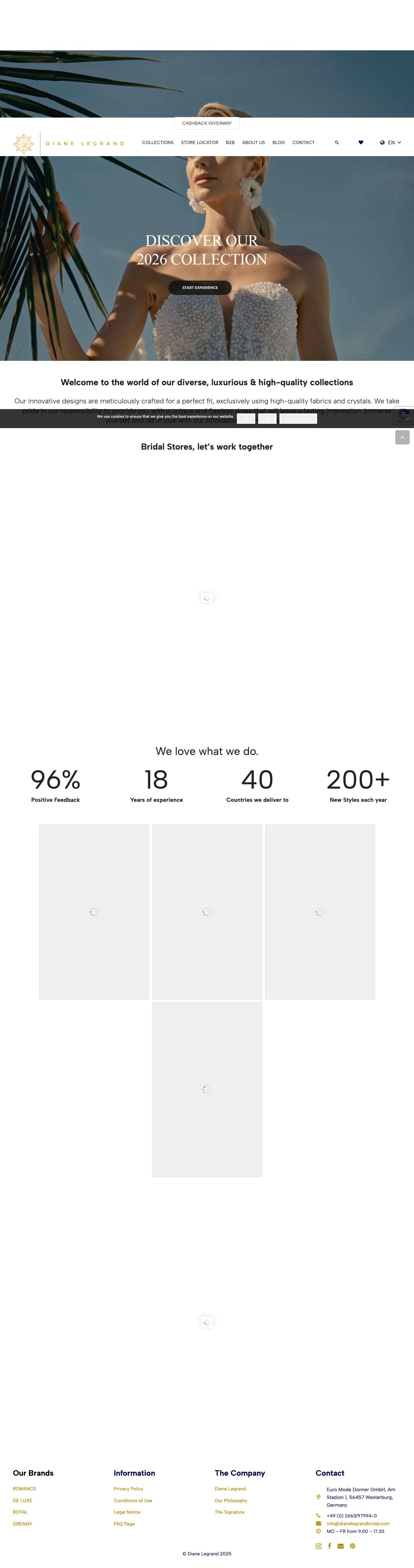 Home - Diane Legrand - Full Screenshot