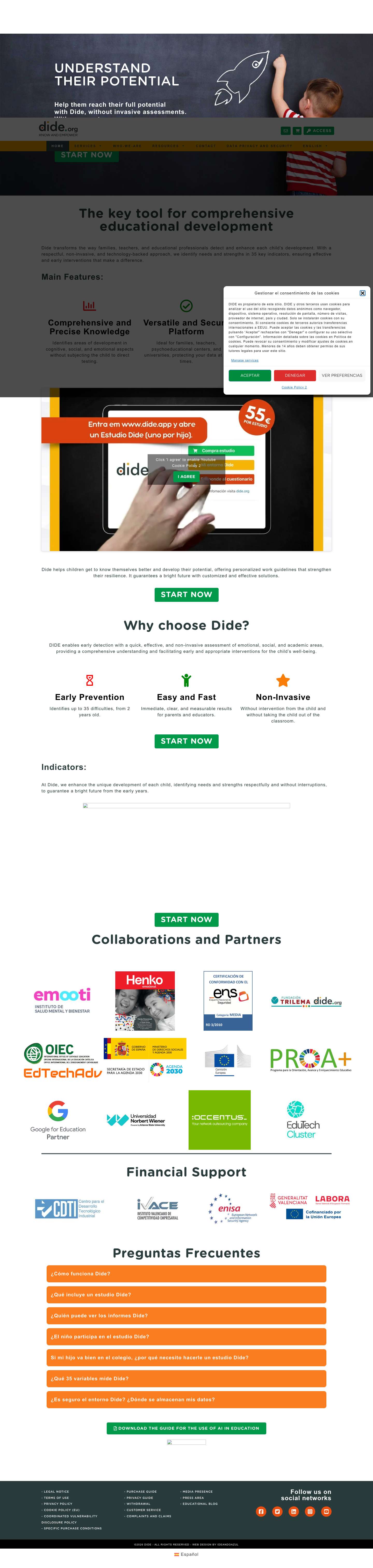Dide – Conoce y potencia - Full Screenshot