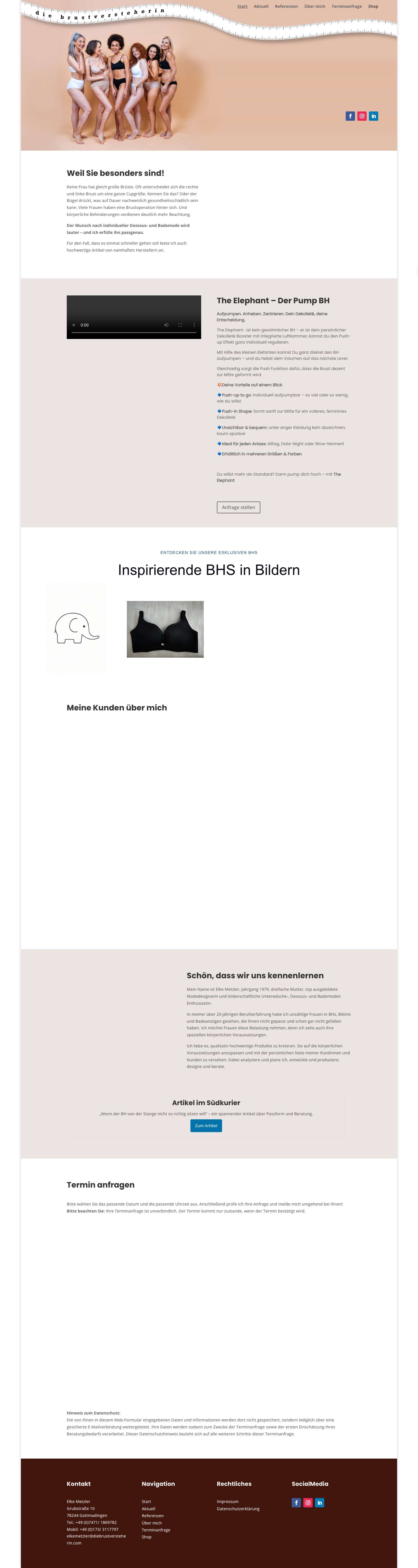 Die Brustversteherin - Elke Metzler - Full Screenshot