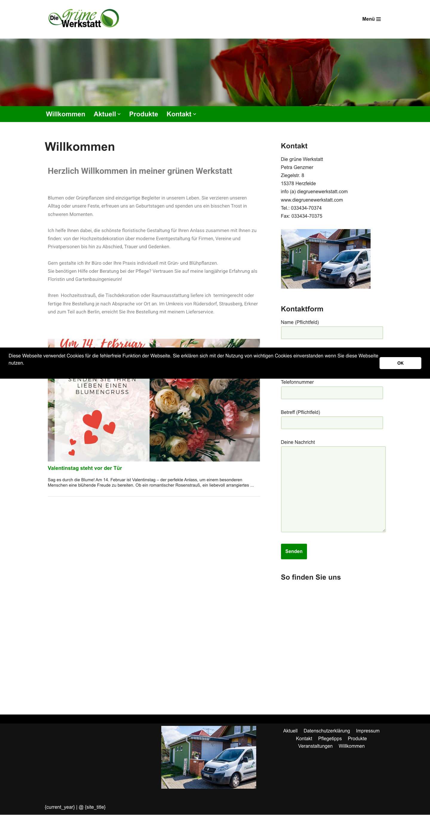 Die grüne Werkstatt – Die Werkstatt mit dem grünen Daumen - Full Screenshot