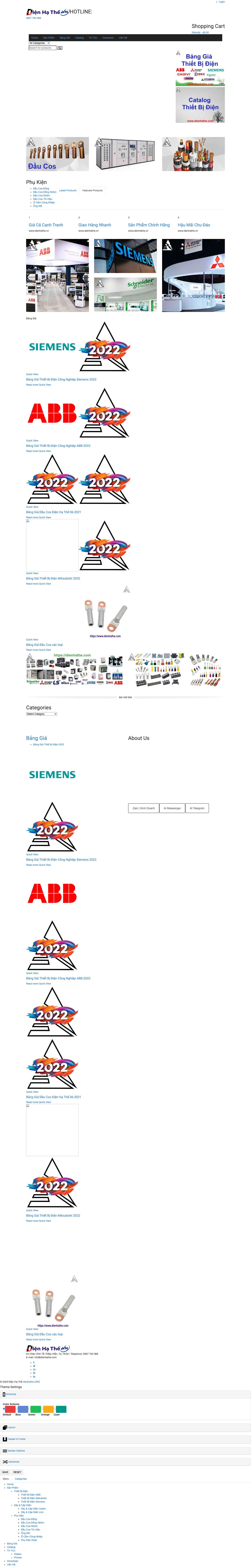 Thiết Bị Điện Công Nghiệp - Điện Sài Gòn - Full Screenshot
