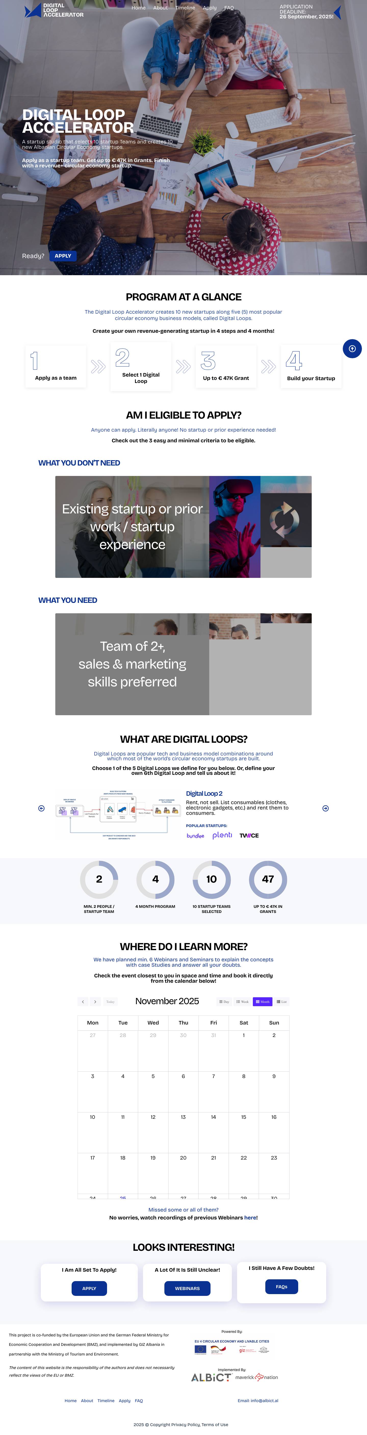 Digital Loop Accelerator - Full Screenshot