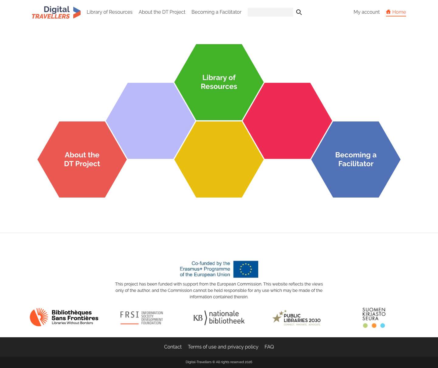 Digital-Travellers • Home - Full Screenshot