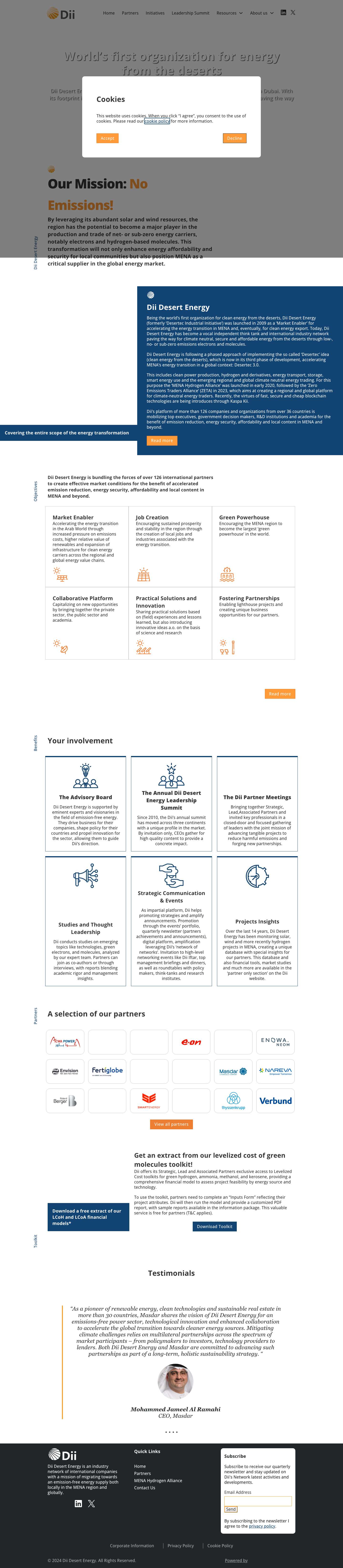 Dii Desert Energy – Our Mission: No Emissions! - Full Screenshot