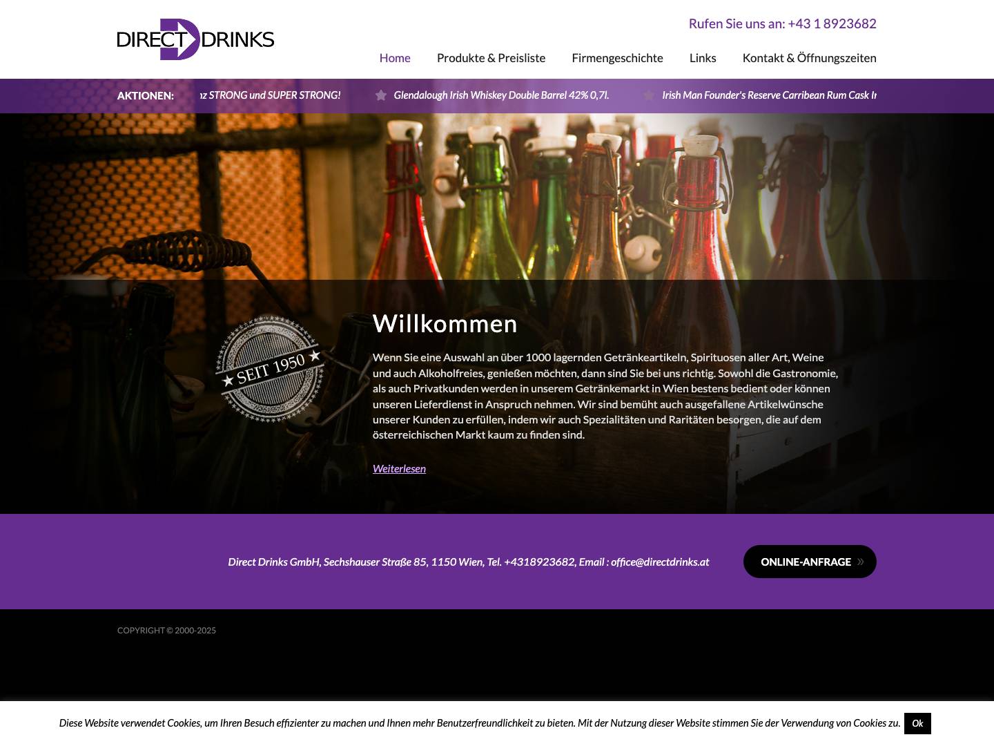 Direct Drinks – Direct Drinks - Full Screenshot