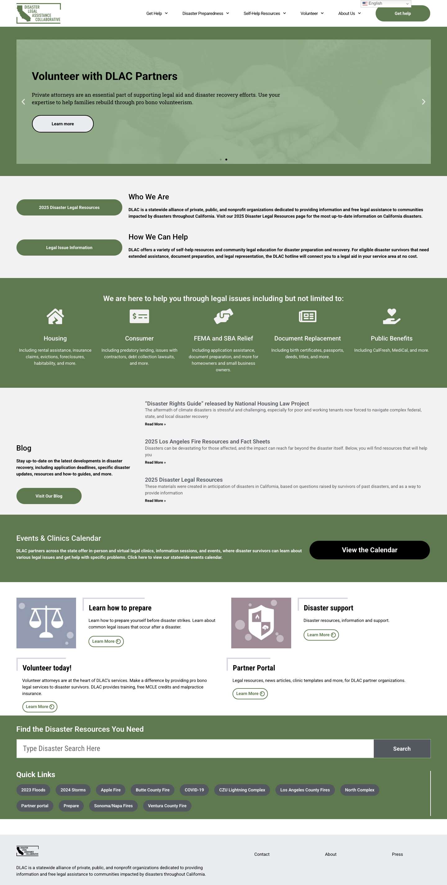 Disaster Legal - Full Screenshot