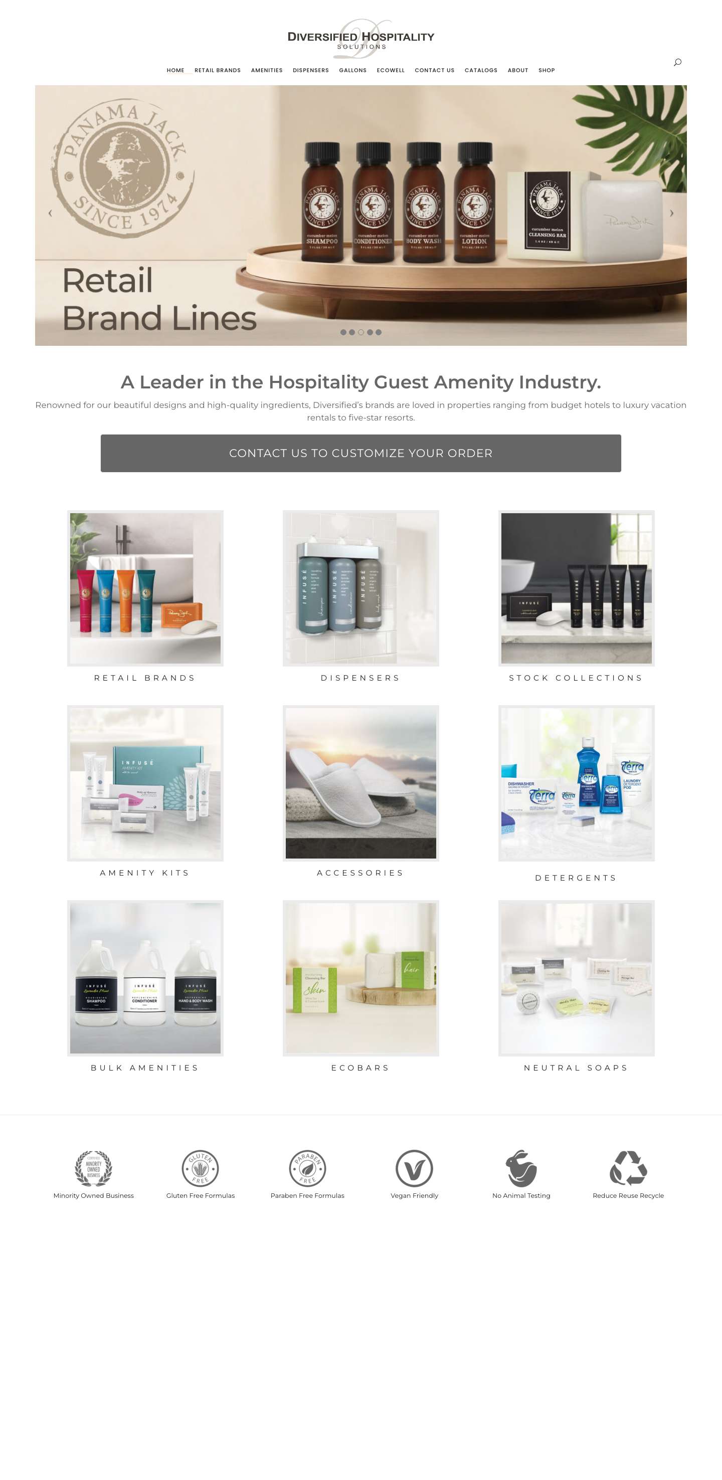 Diversified Hospitality Solutions - New - Diversified Hospitality Solutions - Full Screenshot