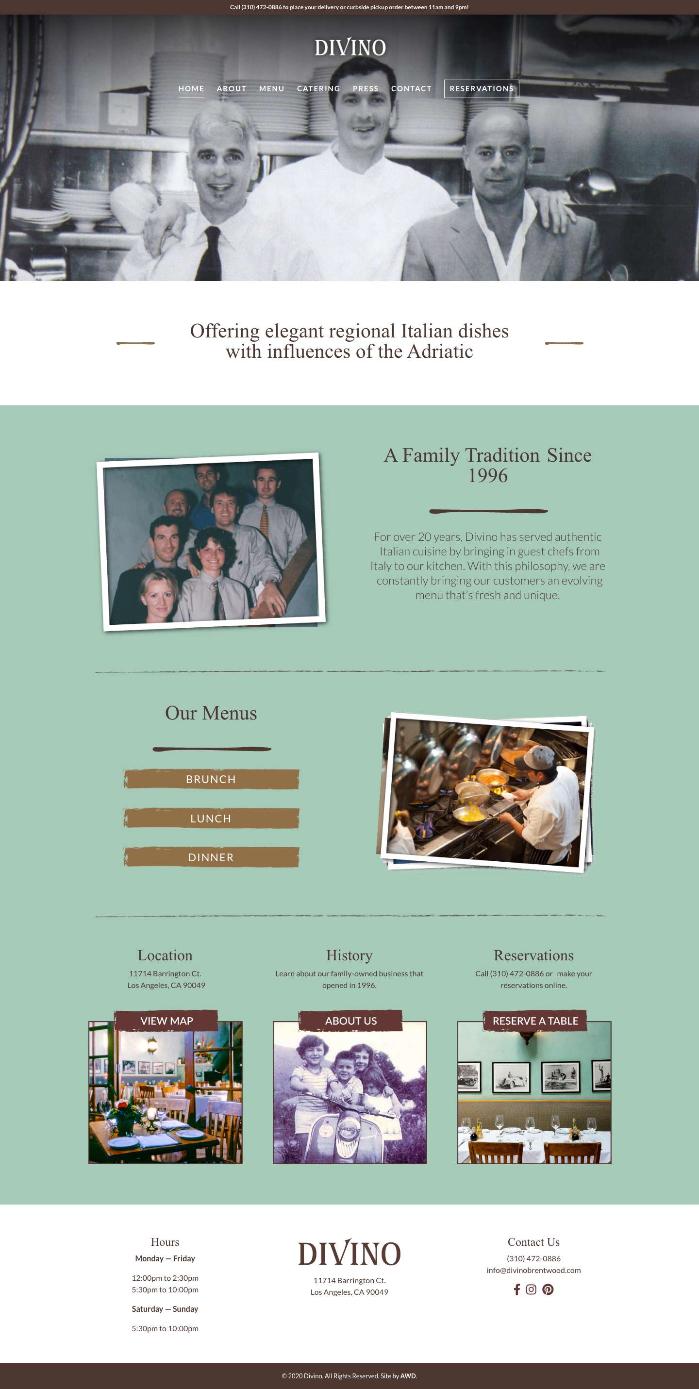 Divino Brentwood - Full Screenshot