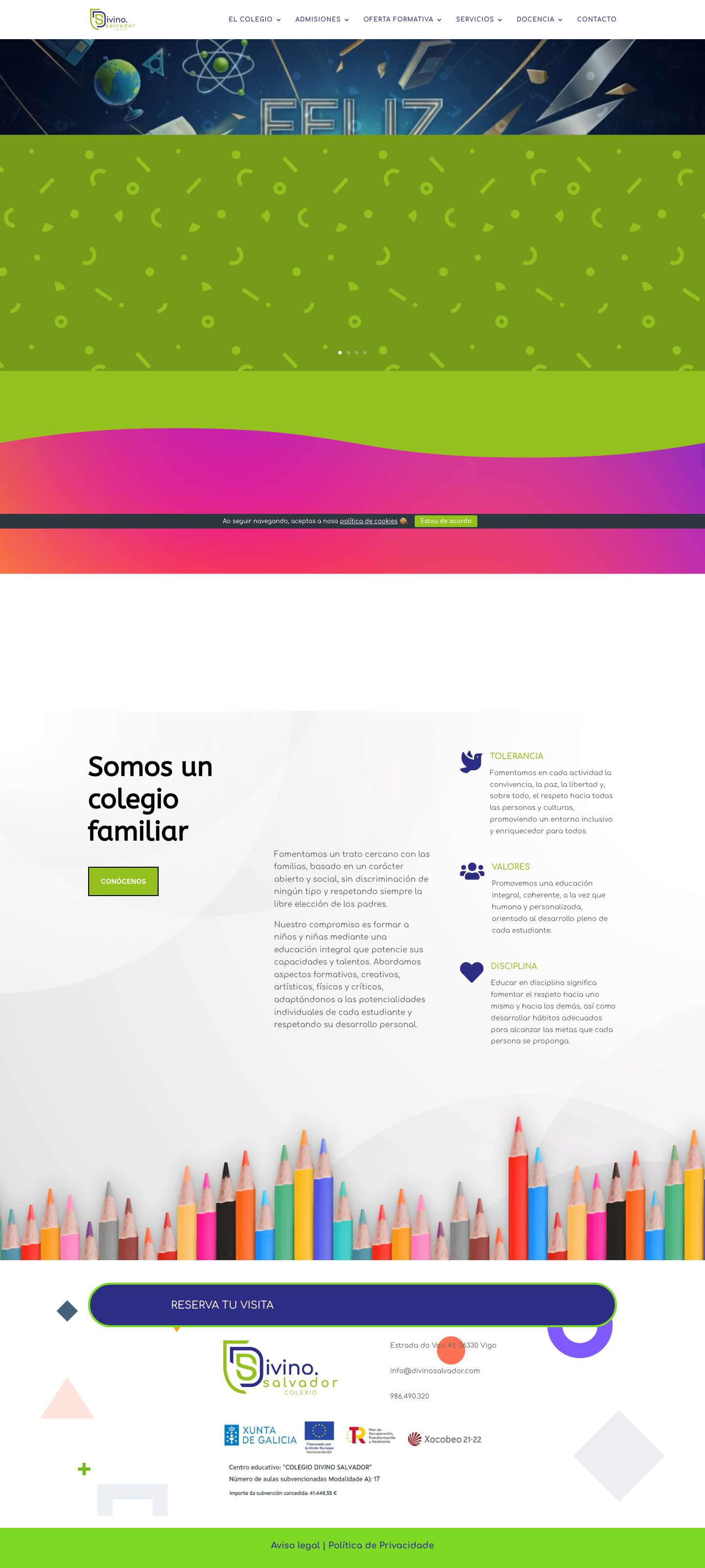 Colexio Divino Salvador - Full Screenshot