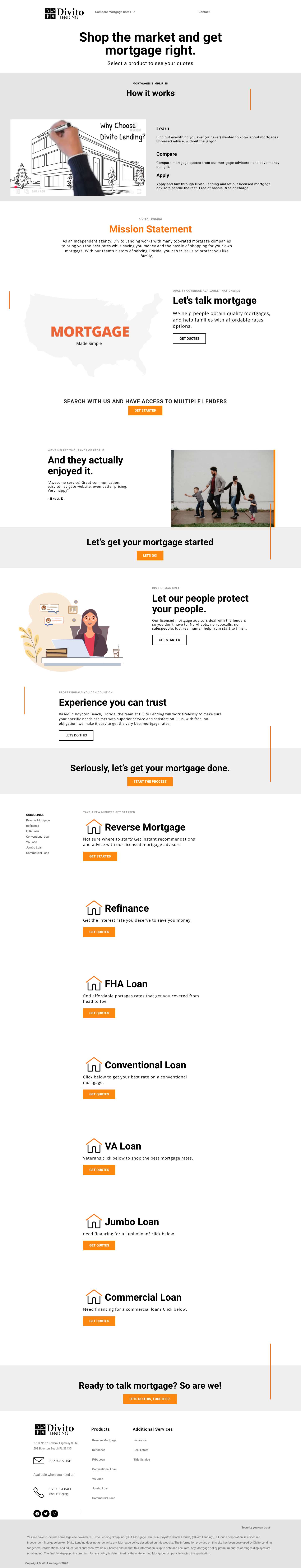 Divito Lending - Full Screenshot