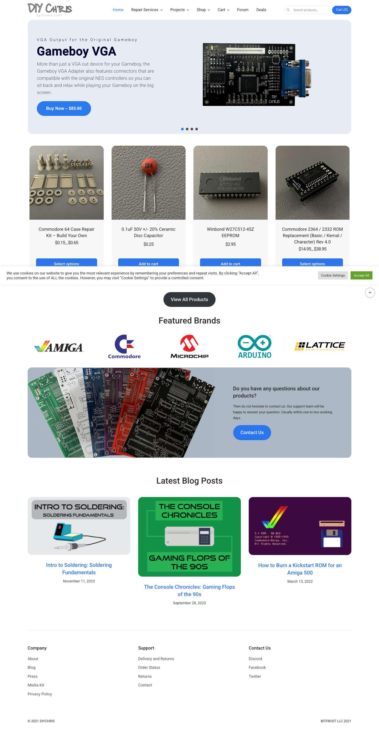 Home | DIY Chris - Full Screenshot
