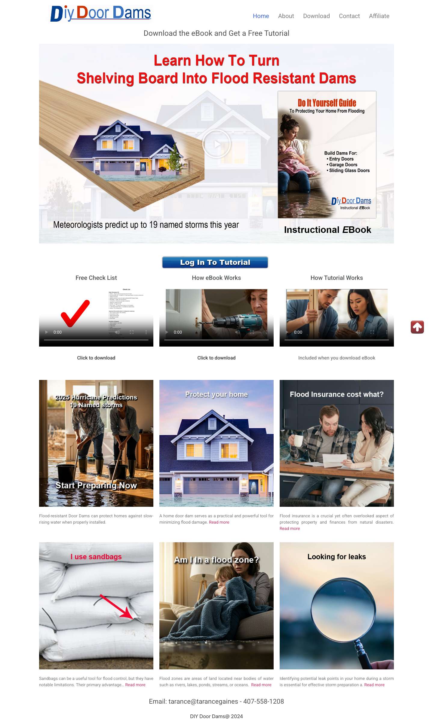 DIY Door Dams - Full Screenshot